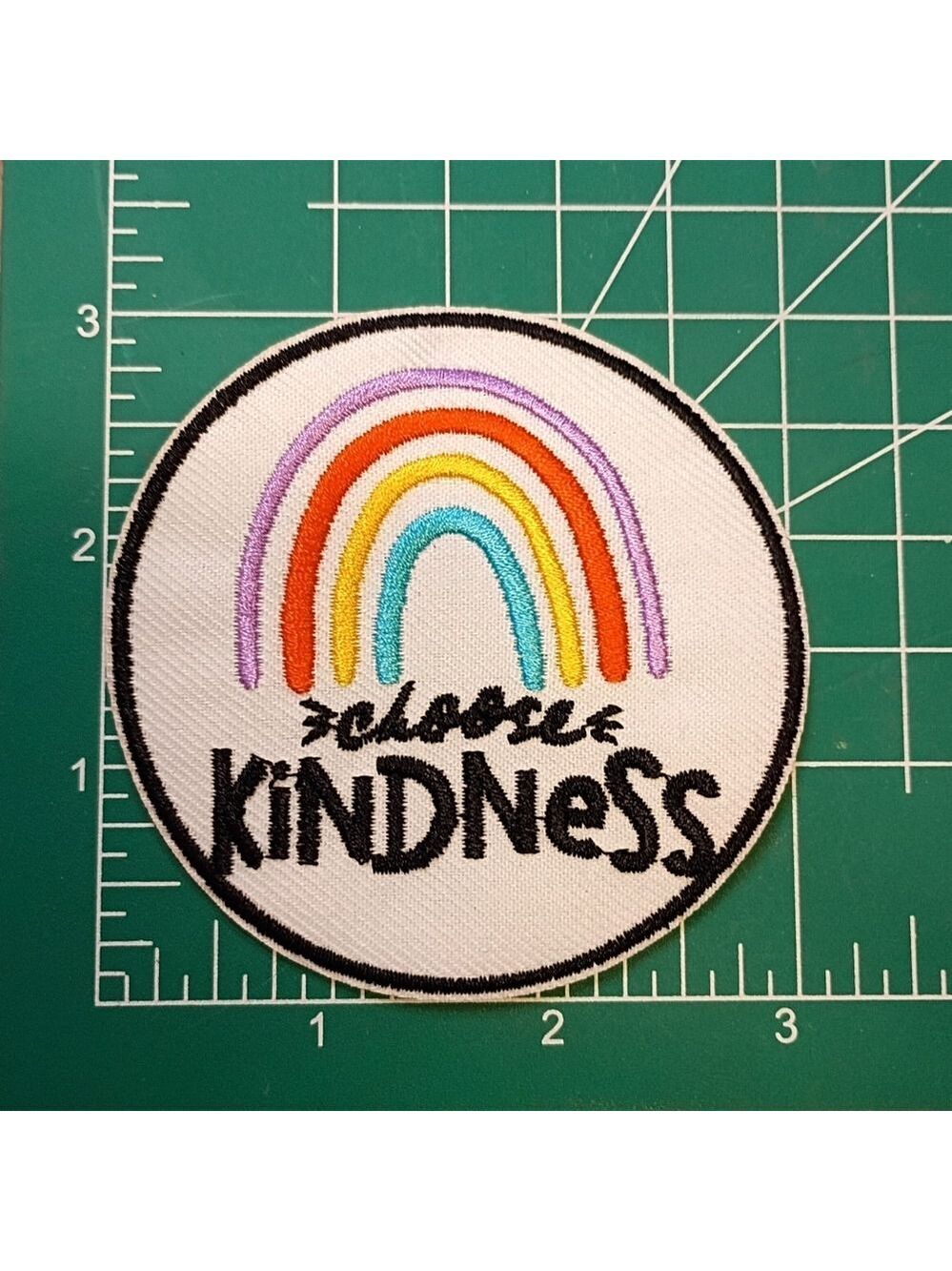 2/$10 Rainbow 'Choose Kindness' Patch